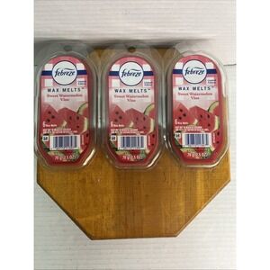 PACK OF 3-Febreze Sweet Watermelon Vine Limited Edition Wax‎ Melts (6 wax melts)